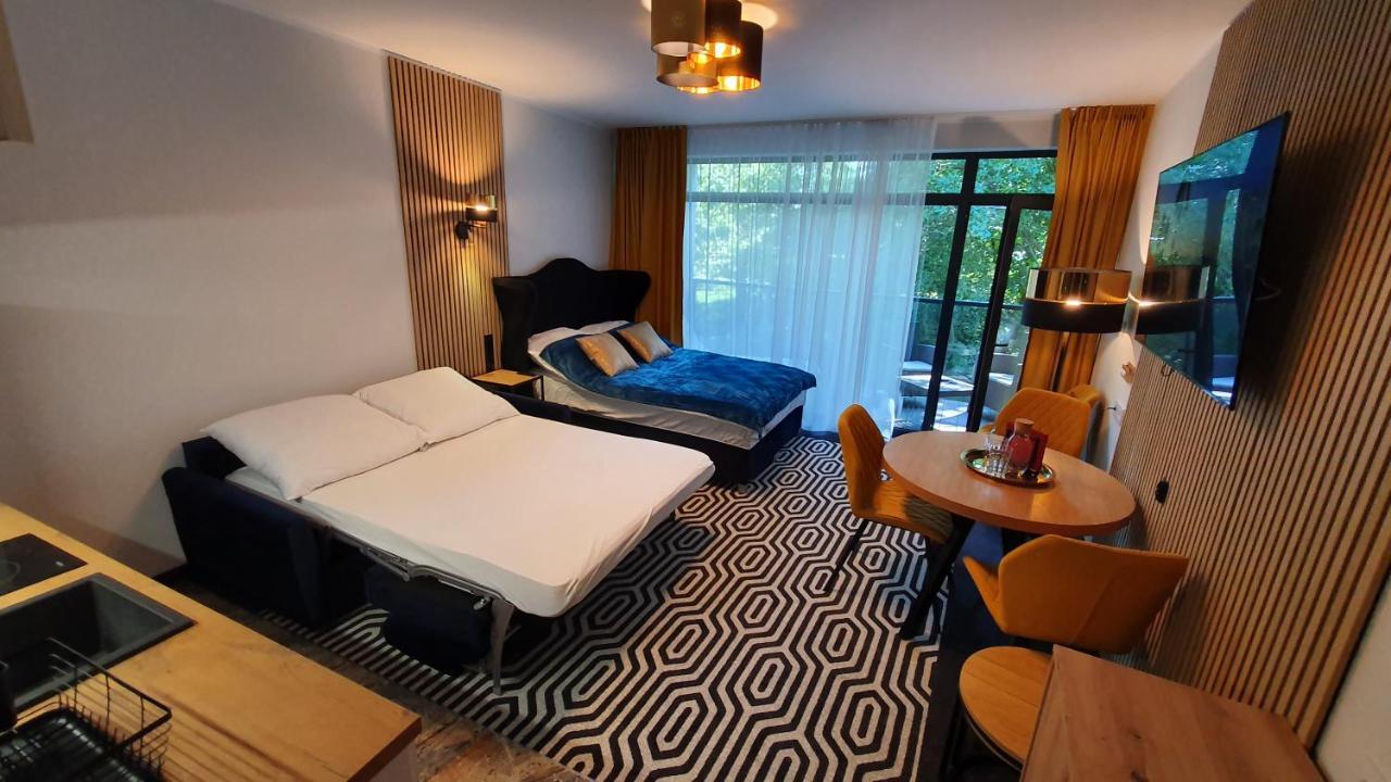 Gold Horizon Apartament Solny Resort Z Klimatyzacja I Garazem Kołobrzeg Exterior foto