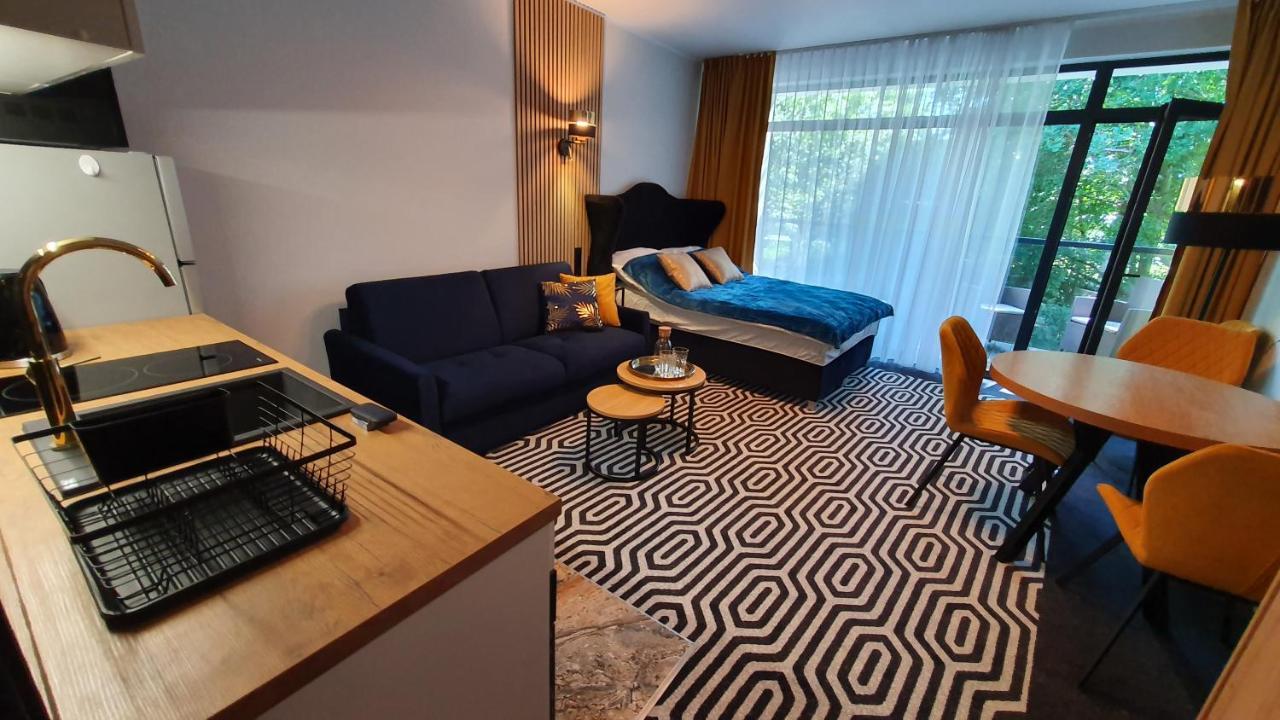 Gold Horizon Apartament Solny Resort Z Klimatyzacja I Garazem Kołobrzeg Exterior foto